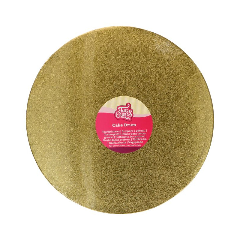 Funcakes Cake board Gold 32,5 cm