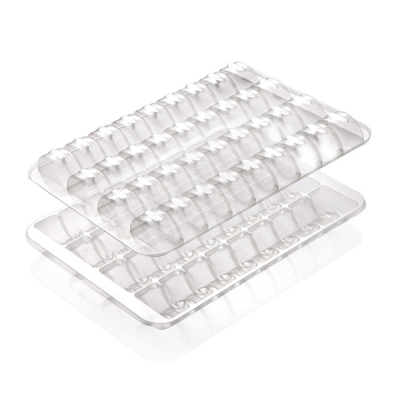 Macaron Display Box Clear 36 Cavities, 2 trays/pack
