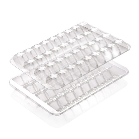Macaron Display Box Clear 36 Cavities, 2 trays/pack