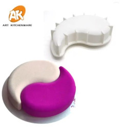 YinYang mousse silicone mold