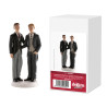 Wedding Cake Topper – Gay Couple, 19 cm