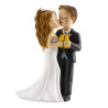 Wedding Cake Topper – Hand in Hand Couple, 18 cm