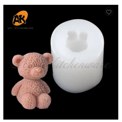 Szilikon 3D Teddy maci
