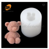 Szilikon 3D Teddy maci