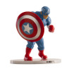 Captain America Cake Topper Figure, 9 cm – Dekora