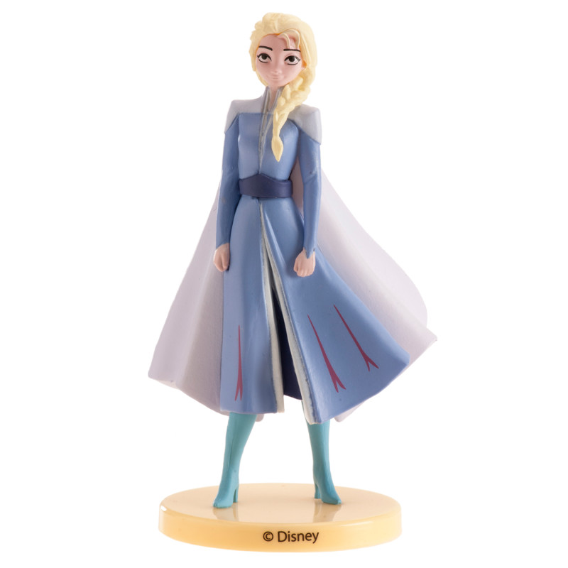 Jégvarázs Elsa tortadísz figura, 9 cm – Dekora