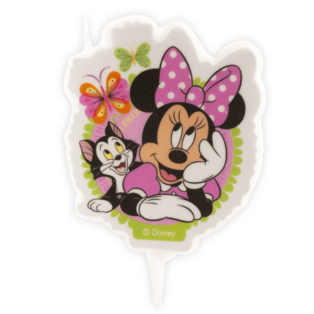 Minnie egér szülinapi tortagyertya, 7,5 cm – Dekora