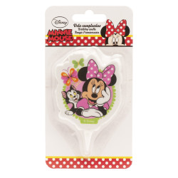 Minnie egér szülinapi tortagyertya, 7,5 cm – Dekora