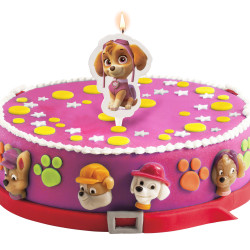 Paw Patrol Skye Birthday Cake Candle, 7.5 cm – Dekora