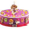 Paw Patrol Skye Birthday Cake Candle, 7.5 cm – Dekora