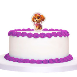 Paw Patrol Skye Birthday Cake Candle, 7.5 cm – Dekora