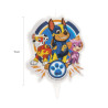 Paw Patrol Birthday Cake Candle, 7 cm – Dekora