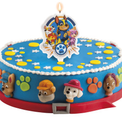 Paw Patrol Birthday Cake Candle, 7 cm – Dekora