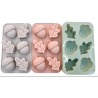Silicone Baking Mould – Acorn & Oak Leaf, 6 Cavities