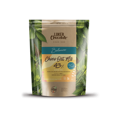 Luker Oat Milk 43% Vegán csokoládé 2.5kg