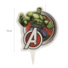 Hulk tortagyertya, 7,5 cm – Marvel Bosszúállók