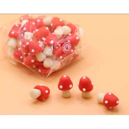Marzipan small mushrooms