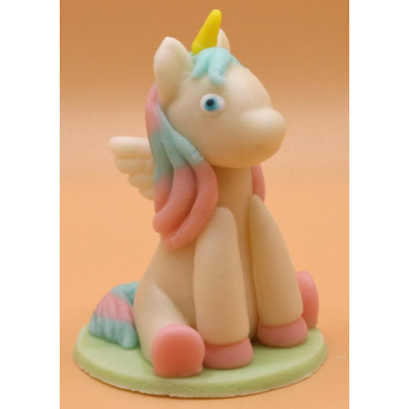 Large handcrafted marzipan figure