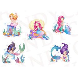 Cake Toppers on Icing sheet A5