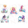 Cake Toppers on Icing sheet A5