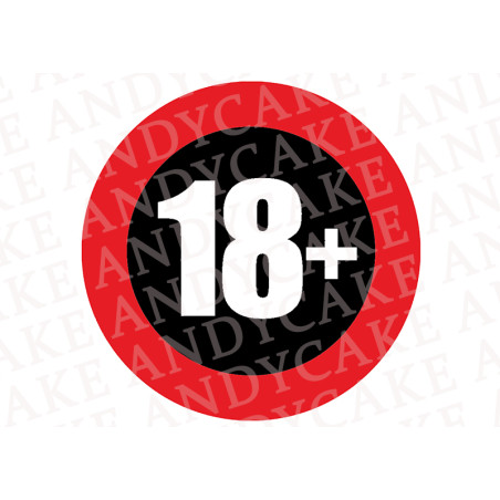 +18!!! Leány és legénybúcsús 0.60 mm-es ostyalap / topper nyomtatás (A/4)