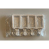 Icecream - Popcake silicone form small 4 different designs