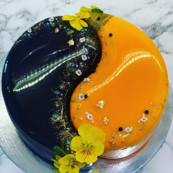 YinYang mousse silicone mold