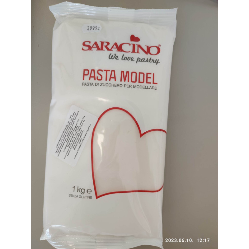 Saracino fehér modellező massza 1kg