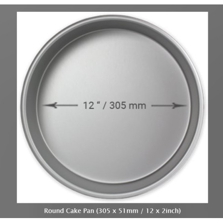 PME ROUND CAKE PAN 305 MM / 12")