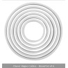 Plastic round cutter set of 6