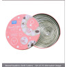 Round Stainless Steel Cutters - Set of 19