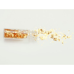 Arany glitter díszdobozban