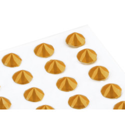FunCakes Edible Jelly Diamonds Pearl Gold pk/20