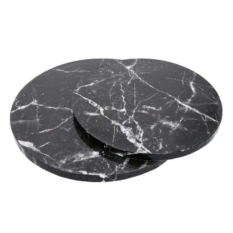 Cake Board Black Marble 30cm