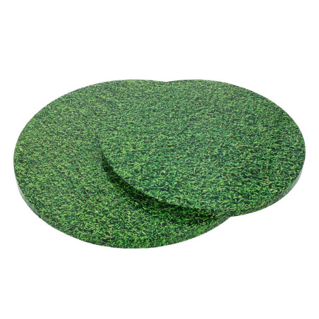 Cake Board Grass 25cm