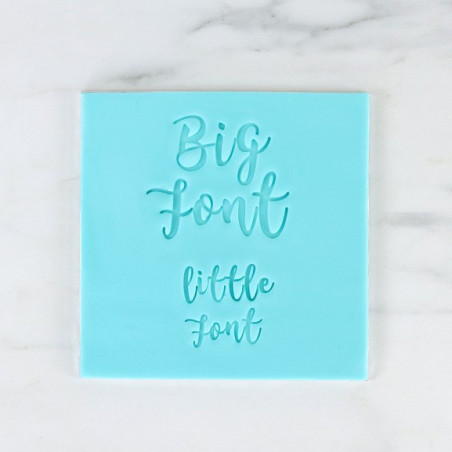 PME Fun Fonts - Cupcakes and Cookies of Collection 1