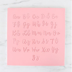 Fun Fonts - Alphabet Letters Upper and Lower Case of Collection 1