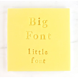 Fun Fonts - Cupcakes and Cookies Stamping Set