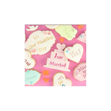 Fun Fonts - Cupcakes and Cookies Stamping Set