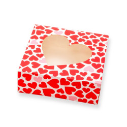 Heart patterned cookies...