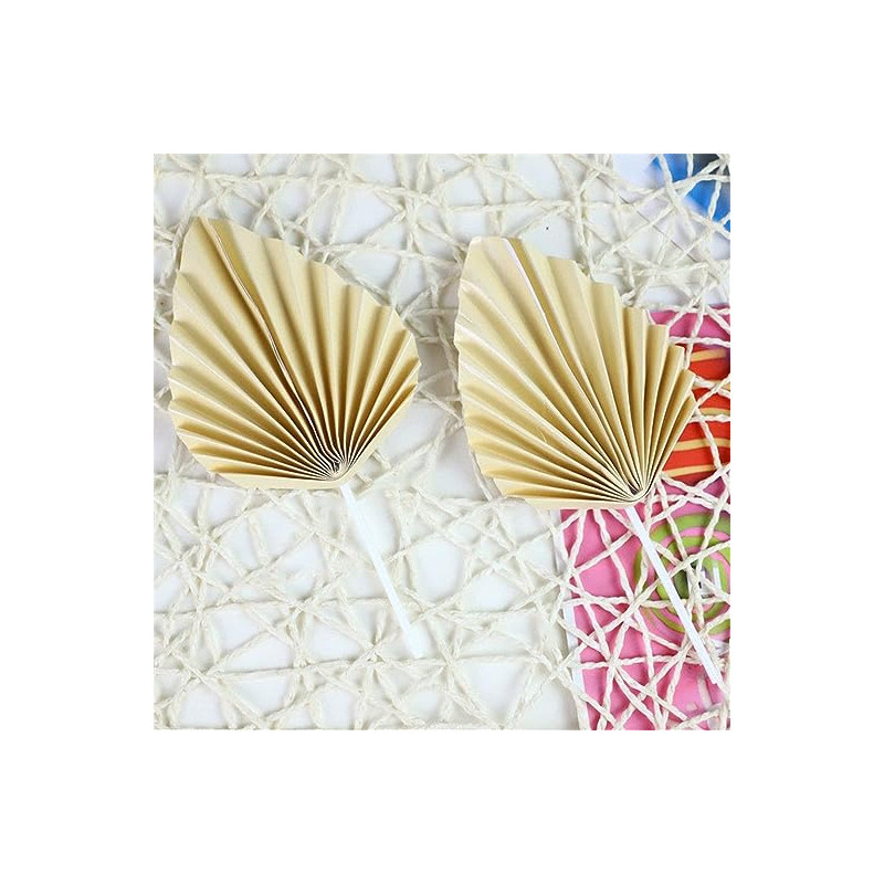 Palm leaves Paper Cake Topper 14cm