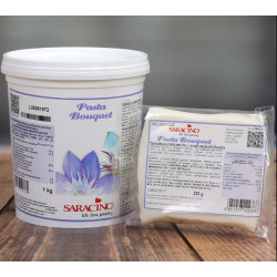 Saracino gum paste 250g fehér virágmassza