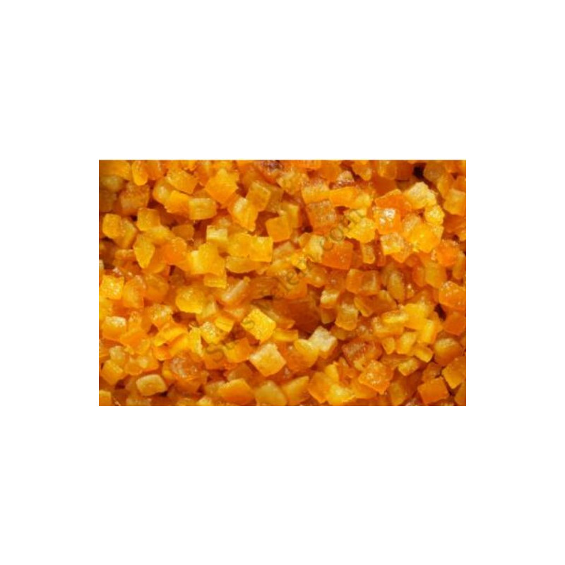 Candied Orange cubes 200g