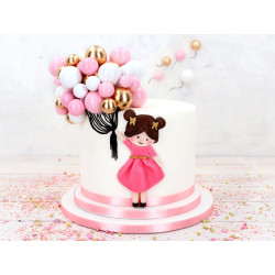 Bubble Cake Topper 4pcs/pack