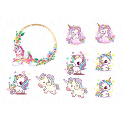 Cake Toppers on Icing sheet A5