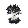 Flower Stamens Black set of 120