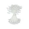 Flower Stamens white set of 120