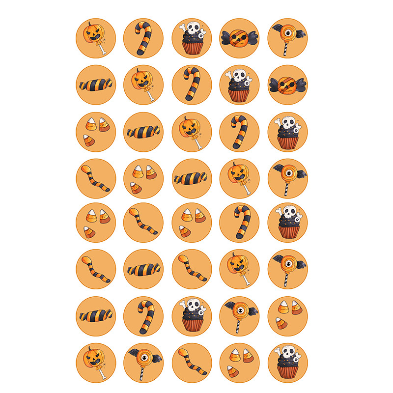 Halloween Icing Sheet toppers A5