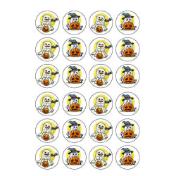 Halloween Icing Sheet Toppers A4