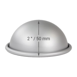 Hemisphere cake pan small (10.2 x 5cm)